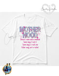 Personalisiertes Muttertags-T-Shirt — Als Mütter rocken wir es