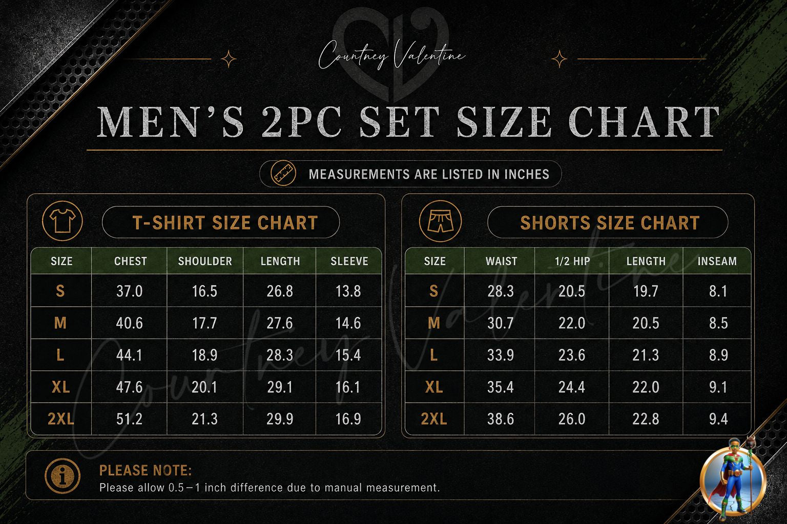 Men’s Personalized 2‑Piece Breathable T‑Shirt & Shorts Set