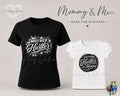 Personalized Mom & Me Hustler Tee — Inspired by Mommy’s Grind