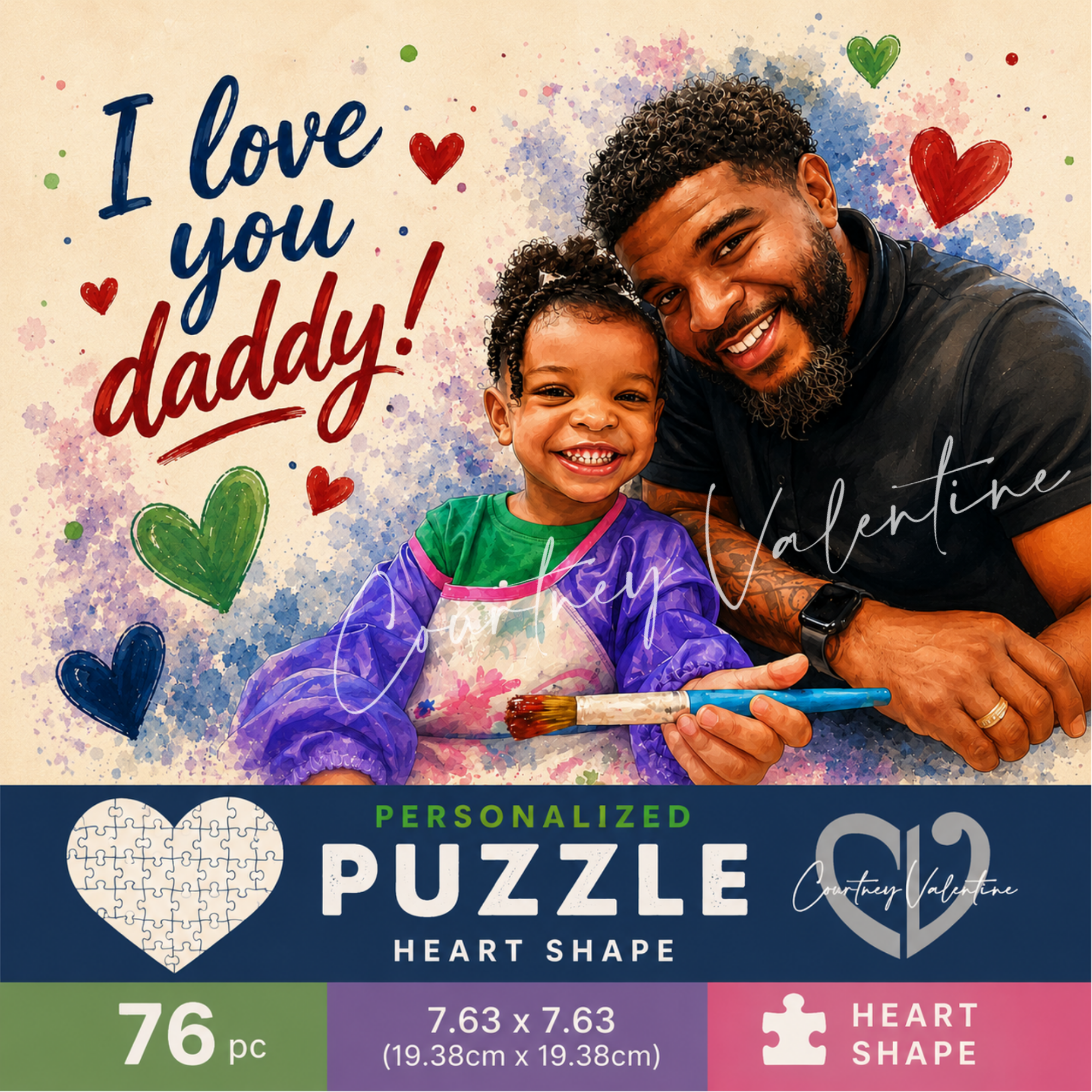 Personalized Heartfelt & Heart‑Shaped Puzzle