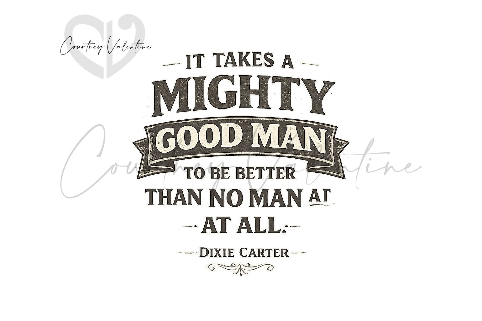 Tee Mighty Good Man — Un T‑Shirt classique pour hommes